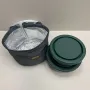 Набор стеклянных емкостей с крышками в термосумке 2 шт S&T 6050-02