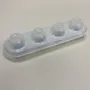 Форма для льда и фруктов 26х7х5,5 см Titiz Plastik AP-9510 прозрачный с голубым