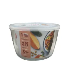 Контейнер стеклянный с крышкой 1,1 л Pyrex Cook&Freez 154P001 Контейнер стеклянный с крышкой 1,1 л Pyrex Cook&Freez 154P001