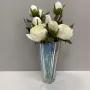 Ваза скляна 12х25 см 