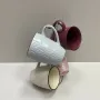 Набор кераминых чашек на металлической стойке Heart 4 шт 350 мл S&T 021-04-09