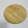 Поднос бамбуковый круглый 24х24х1,1 см S&T 8822