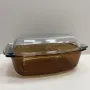 Гусятница с крышкой 3,5 л 34х21х14,8 см Simax Amber&Clear s7556/7566