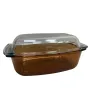 Гусятница с крышкой 3,5 л 34х21х14,8 см Simax Amber&Clear s7556/7566