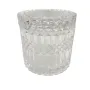 Цукорниця скляна OLens Прозоре задзеркалля 10,5х10,5 см O102-301
