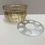 Підставка-пічка 12х7,5 см скляна Olens O102-498