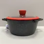 Кастрюля алюминиевая 22 см 3 л со стеклянной крышкой Bohmann BH-7353-22