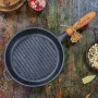 Сковорода-гриль с ручкой 24х4 см Maysternya Т308Ук