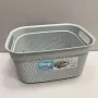 Кошик з кришкою 33х24х16,5 см 9 л Ucsan Plastik М-1164 сірий