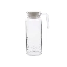 Глек скляний з кришкою 1,3 л Luminarc Cheqs Fridge Q3654