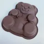 Форма силіконова для випічки Ведмедик 24х24х4,7 см Lessner Chef Choco 10248
