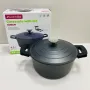Кастрюля с крышкой 4,5 л 24*11,5 см Kamille KM-4461