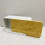 Хлібниця 33х13х18 см Ardesto Midori AR0914WB White