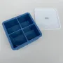 Форма силиконовая для льда 12,6х12,6х5,9 см Lessner Sky Blue 10312