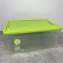 Контейнер універсальний 24х16х14 см 3,5 л Smart Box Practice Алеана 123081 прозорий/оливковий