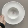Тарілка глибока порцелянова 24.9 см Tudor TU2240