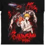 Футболка Bioworld Chainsaw Man MRZ v341 XL Черный (25841)