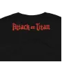 Футболка Bioworld Attack on Titan MRZ v325 L Черный (25744)