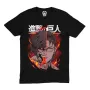 Футболка Bioworld Attack on Titan MRZ v311 S Черный (25658)