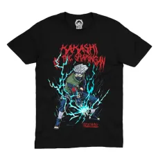 Футболка Bioworld Kakashi Hatake Naruto MRZ v310 M Чорний (25653)