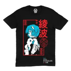 Футболка Bioworld Rei Ayanami Evangelion MRZ v305 S Чорний (25621)