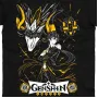 Футболка Bioworld Genshin Impact MRZ v276 XL Черный (25434)