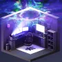 Проектор No Brand Black Hole Galaxy Projector с таймером и оборотом на 360°