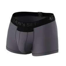 Боксери чоловічі анатомічні MAN's SET Anatomic Classic Light Black Series M Графітовий