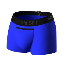 Боксери чоловічі анатомічні MAN's SET Anatomic Classic Black Series Micromodal S Електрик