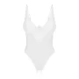 Боді Obsessive Alissium crotchless teddy XS/S біле (SX0597)