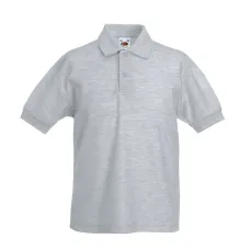 Поло Fruit of the loom 65/35 Polo Kids 128 см Серо-лиловый (63-417-0)