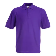 Поло Fruit of the loom 65/35 Polo Kids 152 см Фиолетовый (63-417-0)