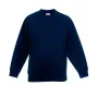 Пуловер Fruit of the loom Classic set-in sweat Kids 116 см Темно-синій (62-041-0)