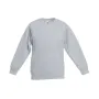 Пуловер Fruit of the loom Classic set-in sweat Kids 128 см Сіро-ліловий (62-041-0)