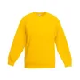 Пуловер Fruit of the loom Classic set-in sweat Kids 152 см Жовтий (62-041-0)