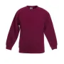 Пуловер Fruit of the loom Classic set-in sweat Kids 152 см Бордовий (62-041-0)