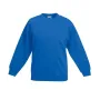 Пуловер Fruit of the loom Classic set-in sweat Kids 164 см Синій (62-041-0)