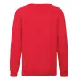 Реглан Fruit of the loom Classic raglan sweat Kids 116 см Червоний (62-039-0)
