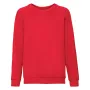 Реглан Fruit of the loom Classic raglan sweat Kids 116 см Червоний (62-039-0)