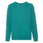 Реглан Fruit of the loom Classic raglan sweat Kids 116 см Смарагдовий (62-039-0)