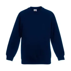Реглан Fruit of the loom Classic raglan sweat Kids 164 см Темно-синій (62-039-0)
