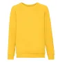 Реглан Fruit of the loom Classic raglan sweat Kids 128 см Жовтий (62-039-0)
