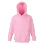 Худі Fruit of the loom hooded sweat Kids 116 см Світло-рожевий (62-043-0)