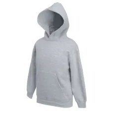 Худи Fruit of the loom hooded sweat Kids 116 см Серо-лиловый (62-043-0)