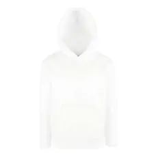Худи Fruit of the loom hooded sweat Kids 128 см Белый (62-043-0)