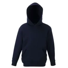Худі Fruit of the loom hooded sweat Kids 128 см Темно-синій (62-043-0)