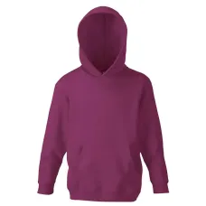 Худи Fruit of the loom hooded sweat Kids 116 см Бордовый (62-043-0)