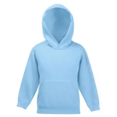 Худи Fruit of the loom hooded sweat Kids 116 см Голубой (62-043-0)