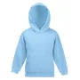 Худи Fruit of the loom hooded sweat Kids 116 см Голубой (62-043-0)