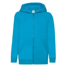 Толстовка Fruit of the loom Classic hooded sweat jacket Kids 128 см Ультрамарин (62-045-0)